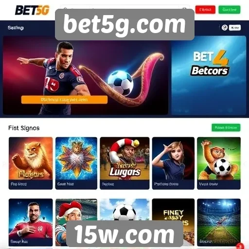 Bet5g.com oferece diversas opções de jogos online